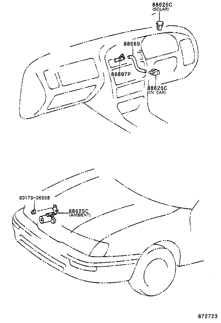 55844-AC020 DUCT, HEATER TO REGISTER, NO.2 product image