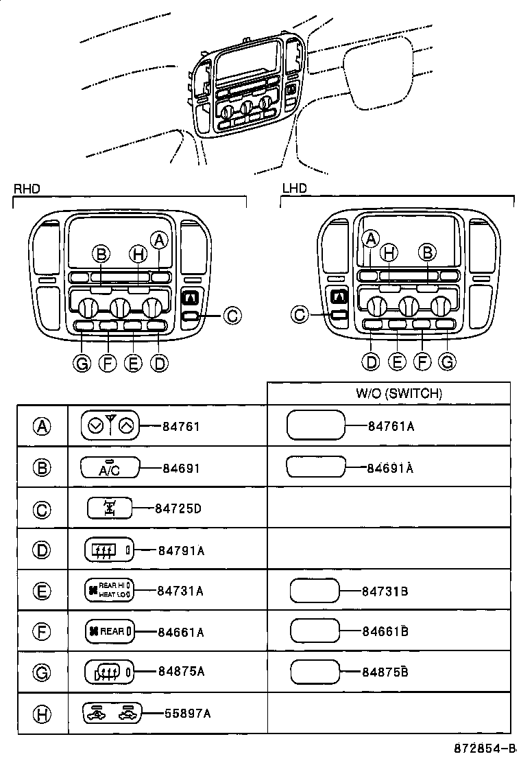 55844-60110 DUCT, HEATER TO REGISTER, NO.2 product image