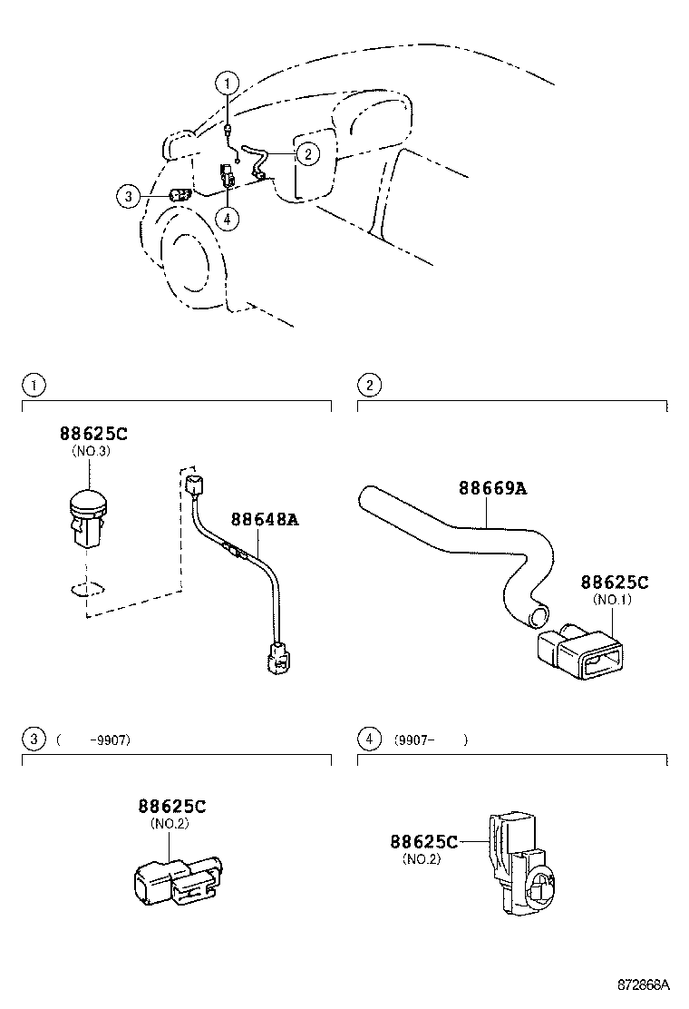 55902-26020 CONTROL SUB-ASSY, HEATER product image