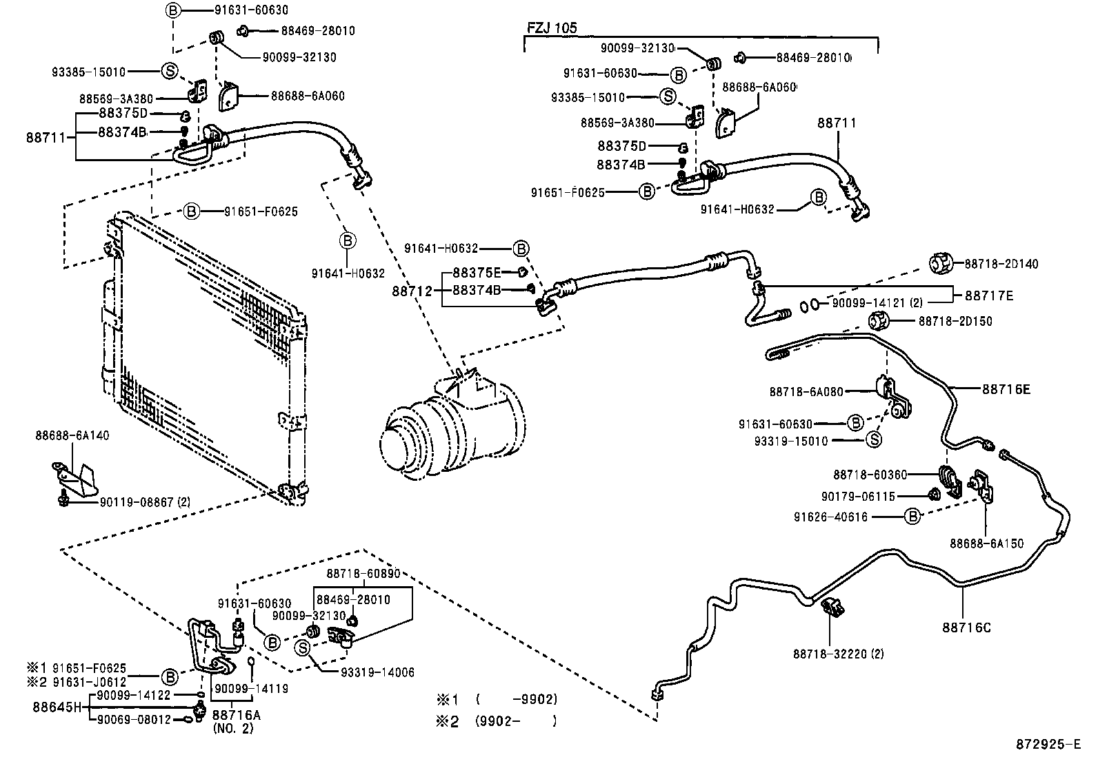 88461-60081 CORE, COOLER CONDENSER product image