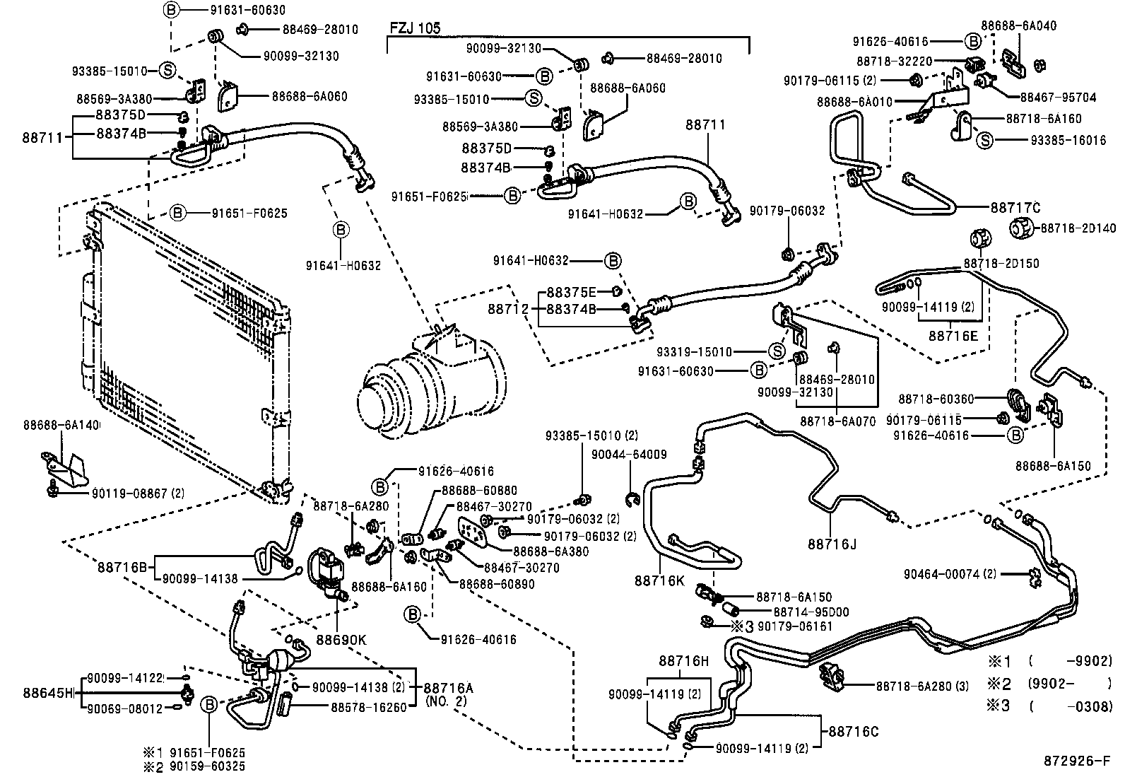 88461-60081 CORE, COOLER CONDENSER product image
