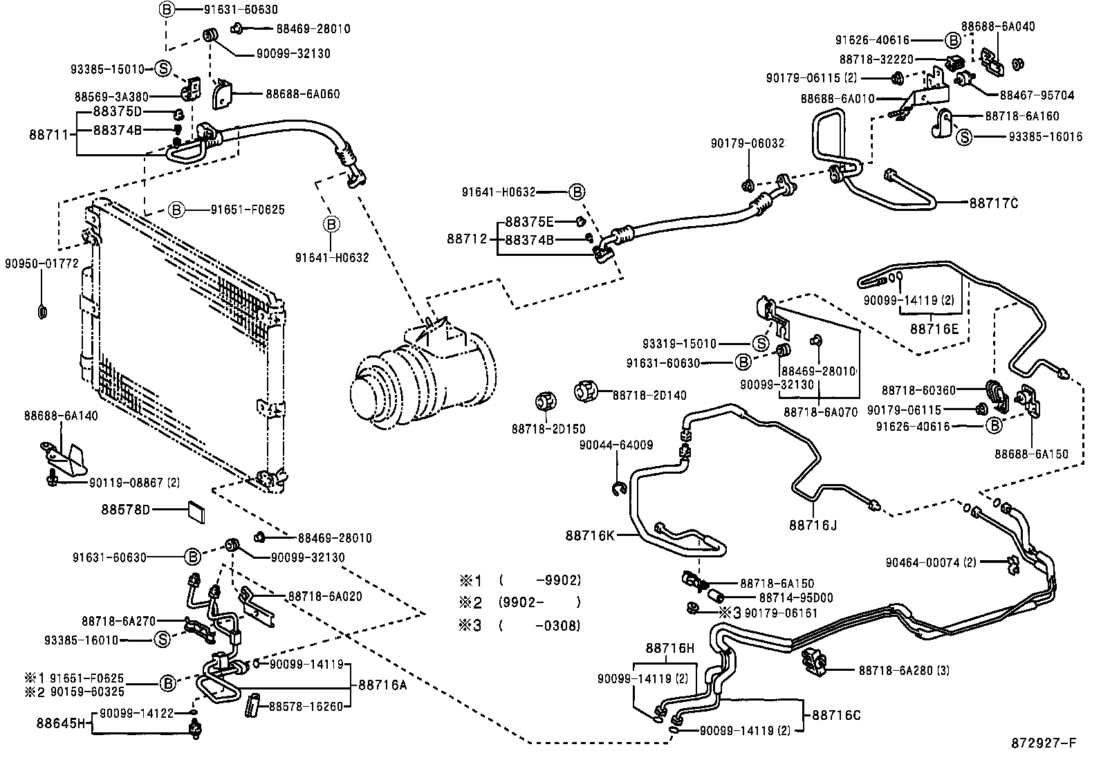 88461-60081 CORE, COOLER CONDENSER product image