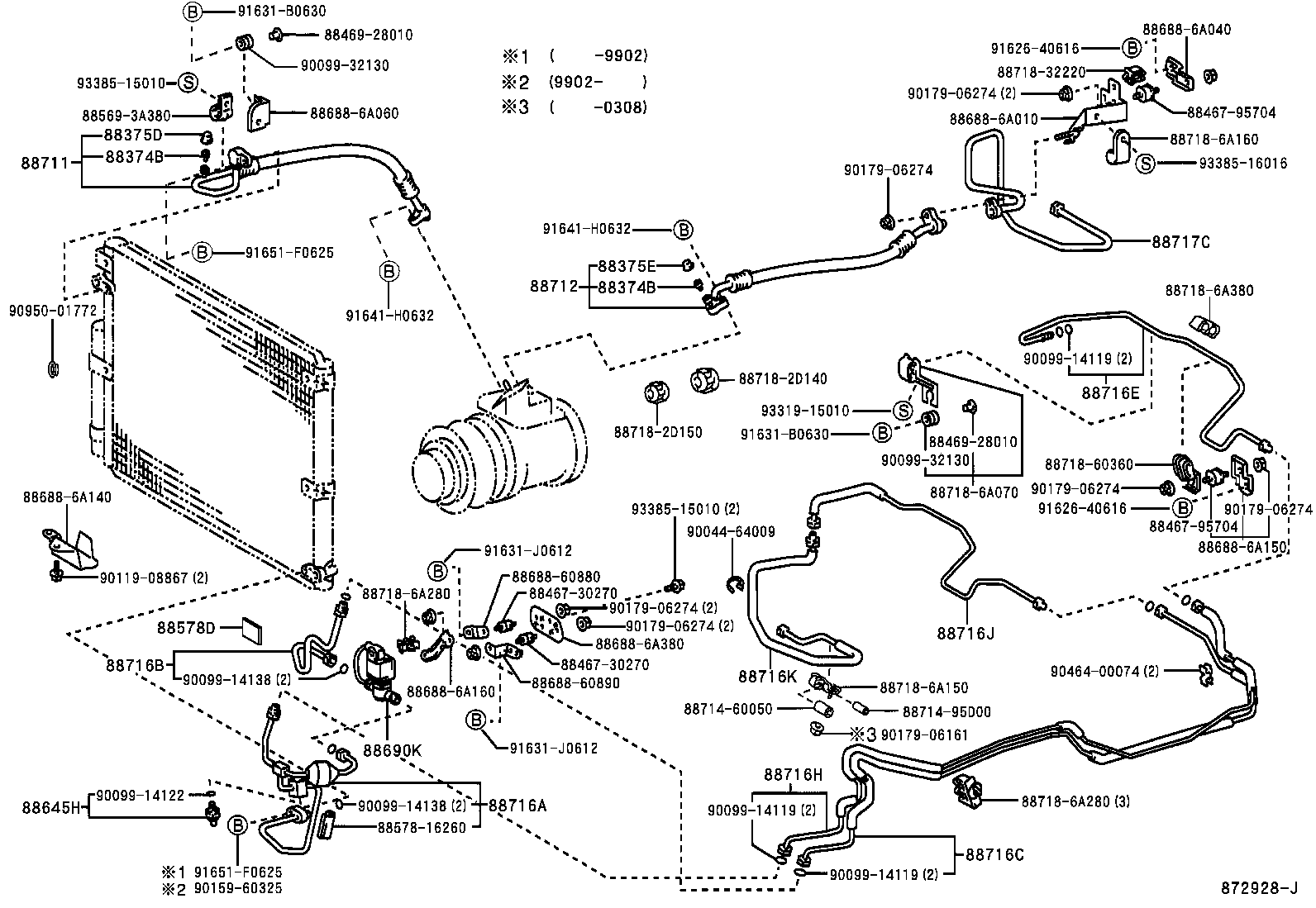 88461-60081 CORE, COOLER CONDENSER product image