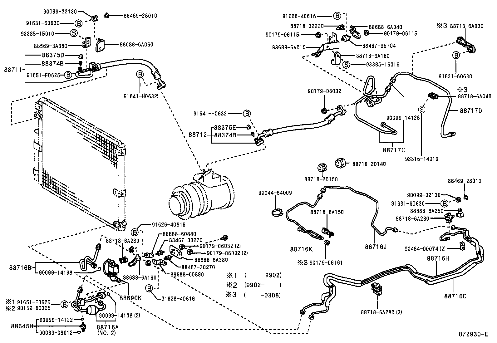 88461-60081 CORE, COOLER CONDENSER product image