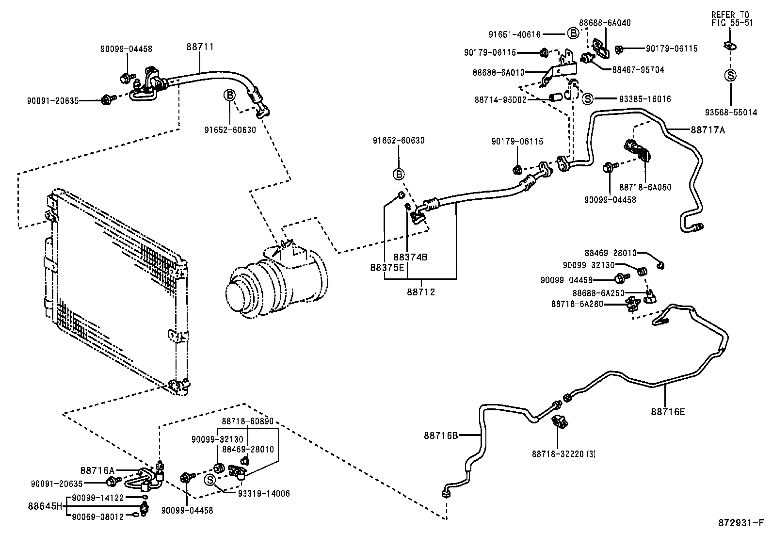 88461-60081 CORE, COOLER CONDENSER product image