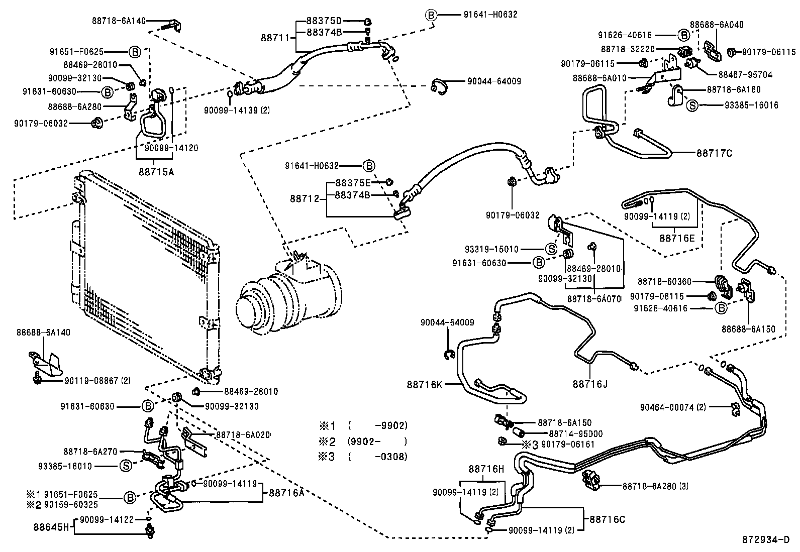 88461-60081 CORE, COOLER CONDENSER product image