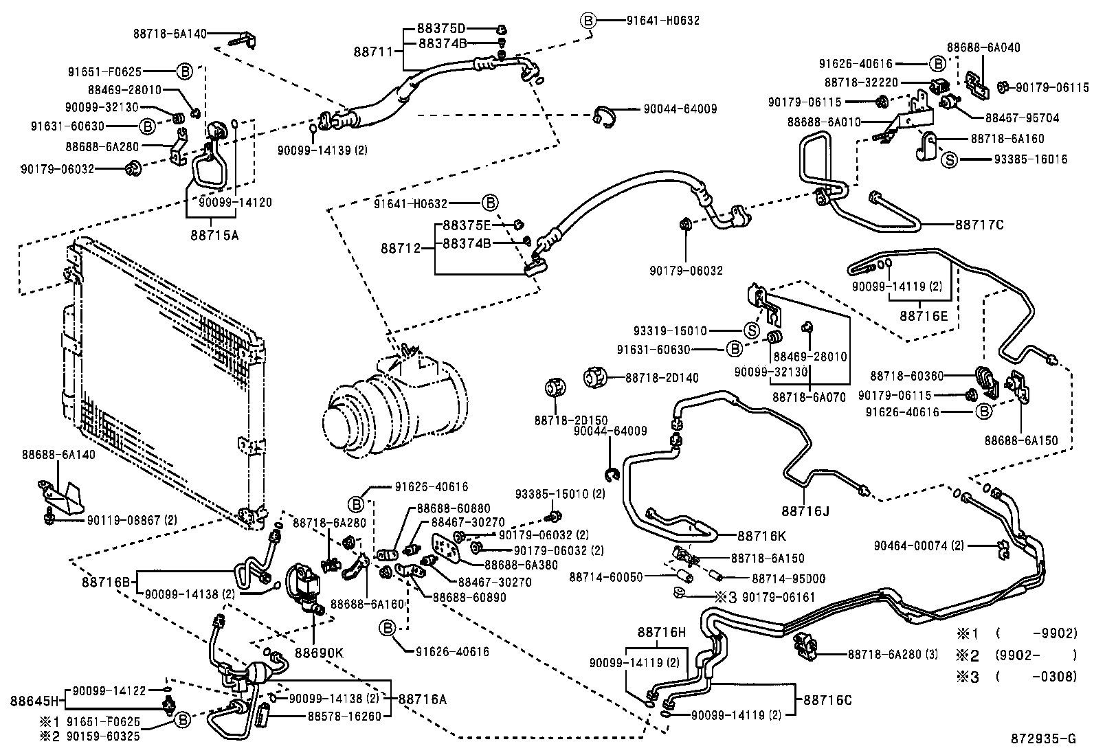 88461-60081 CORE, COOLER CONDENSER product image