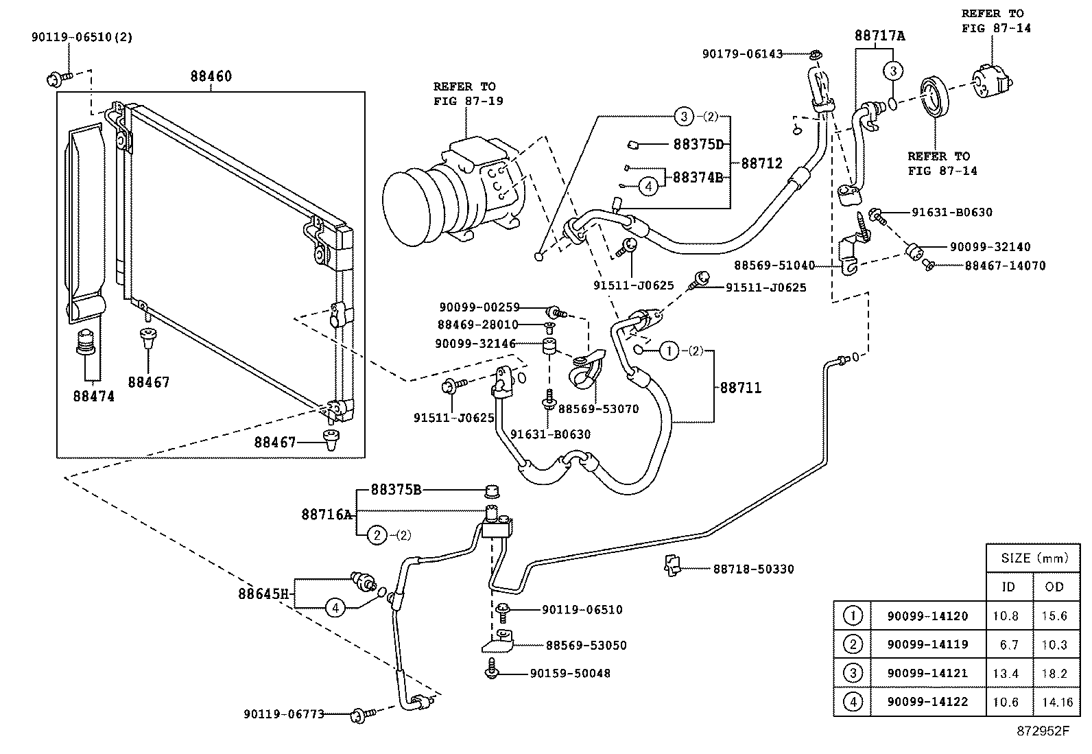 88453-51010 FAN, COOLING product image