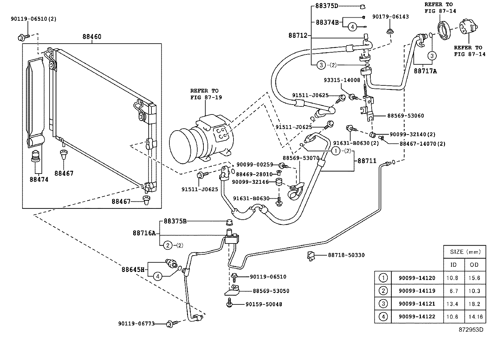 88453-51010 FAN, COOLING product image