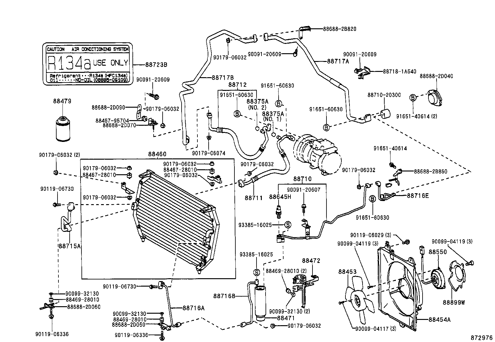 16363-64080 MOTOR ASSY, BLOWER (FOR CONDENSER) product image