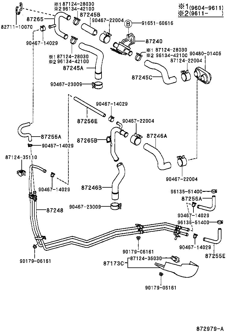 87240-35030 VALVE ASSY, HEATER WATER product image