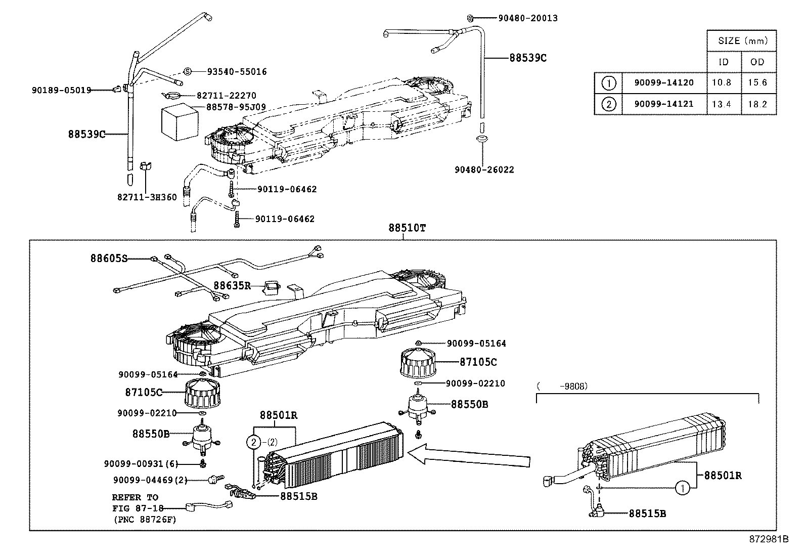 88515-26010 VALVE, COOLING BOX EXPANSION product image