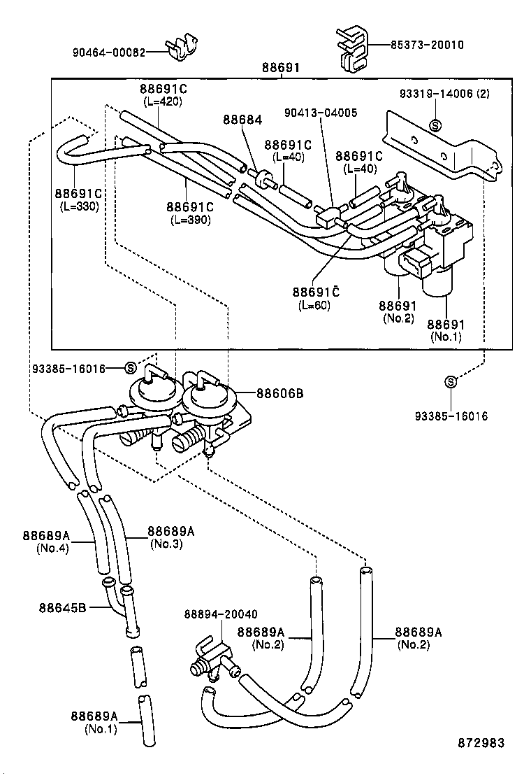 88606-20140 DIAPHRAGM SUB-ASSY, COOLER product image