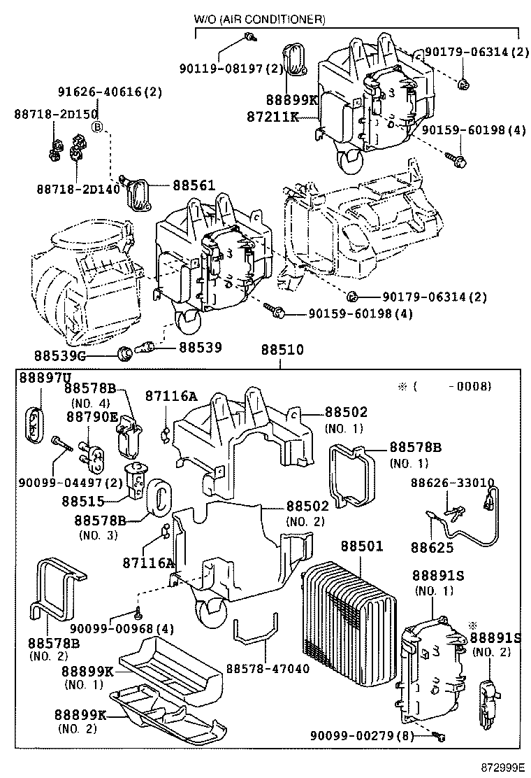 87138-60060 RESISTOR, BLOWER (REAR) product image