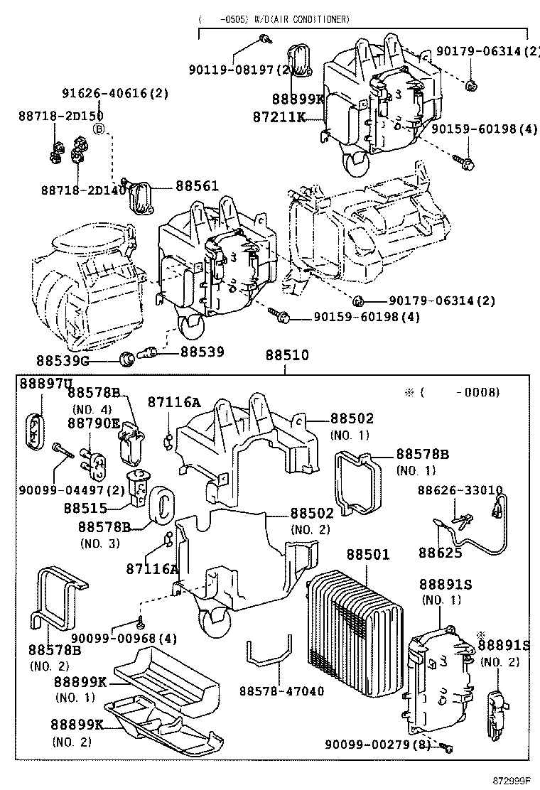 88515-60090 VALVE, COOLING BOX EXPANSION product image
