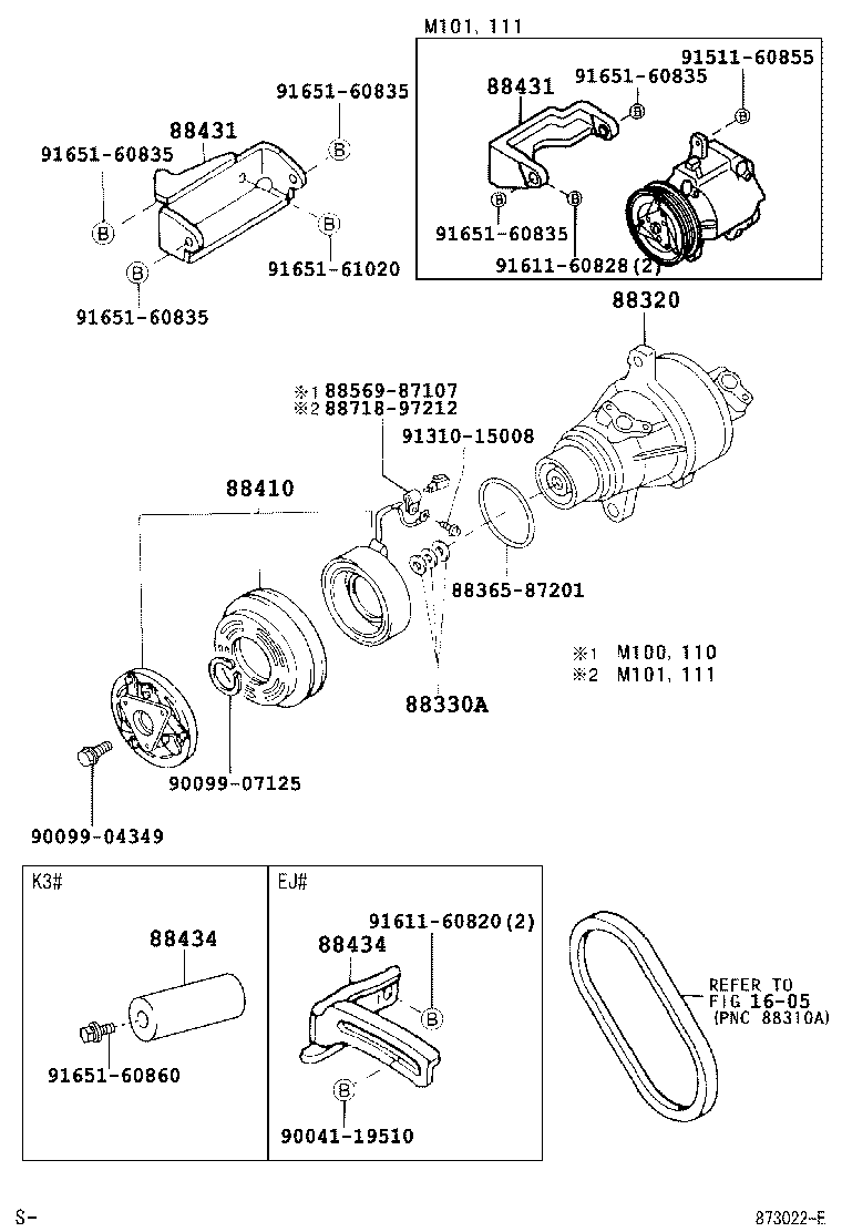 88320-97208 COMPRESSOR ASSY, COOLER product image