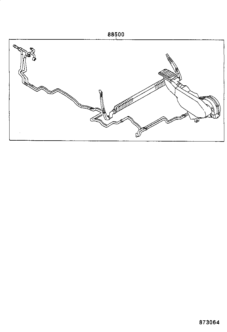 88830-3A180 AIR CONDITIONER & ACCESSORY SUB-ASSY, NO.2 product image