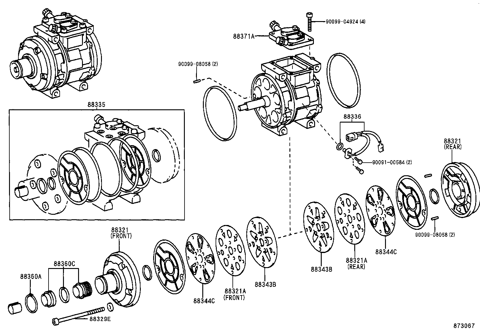 88371-32130 VALVE, SUCTION product image