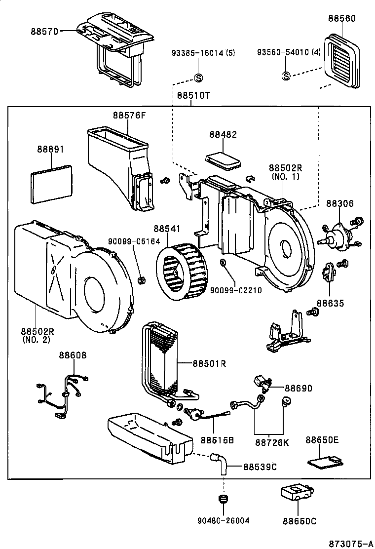 88515-30670 VALVE, COOLER EXPANSION product image