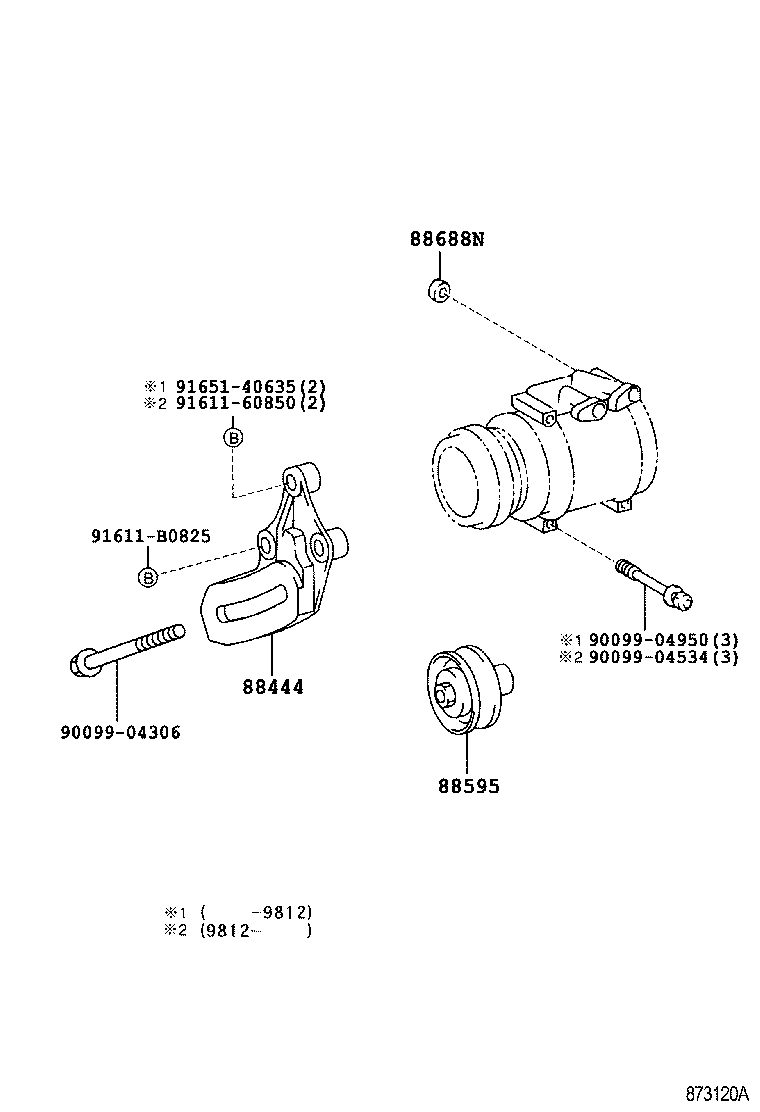 88412-28070 ROTOR SUB-ASSY, MAGNET CLUTCH product image