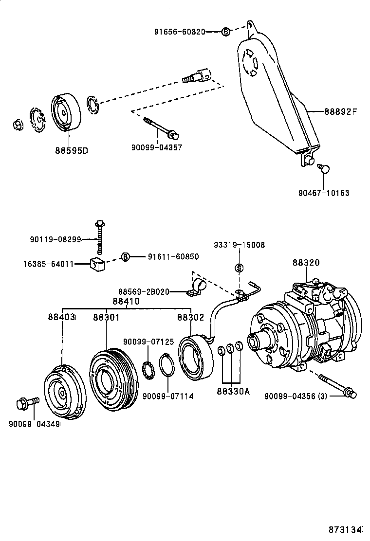 88321-2B010 HEAD, COOLER COMPRESSOR CYLINDER product image