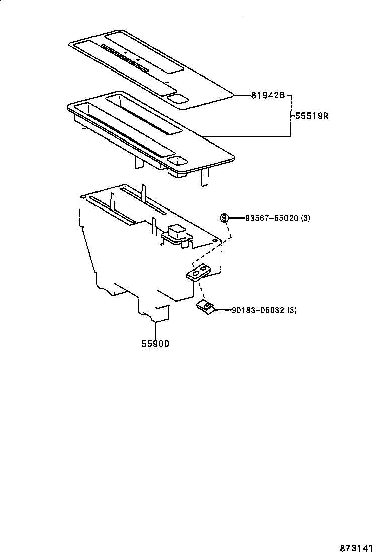 55844-28070 DUCT, HEATER TO REGISTER, NO.2 product image