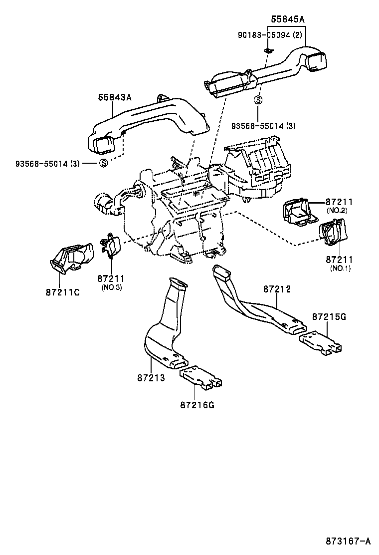55902-53010 PANEL SUB-ASSY, AIR CONDITIONER product image