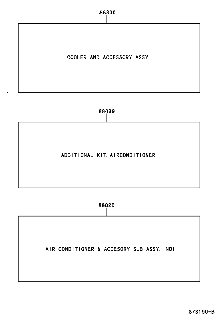 88300-52040 COOLER & ACCESSORY ASSY product image