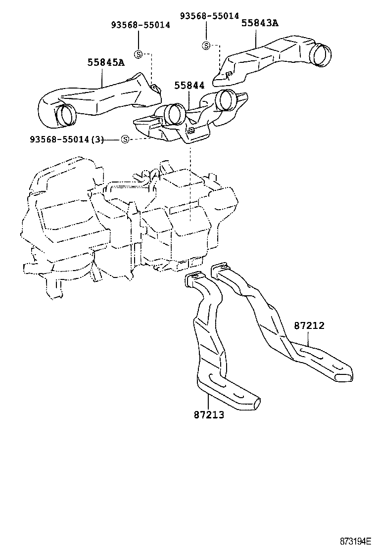 55901-52060 BASE SUB-ASSY, HEATER CONTROL product image