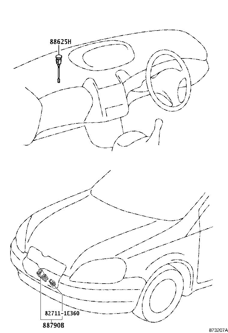 55901-52060 BASE SUB-ASSY, HEATER CONTROL product image