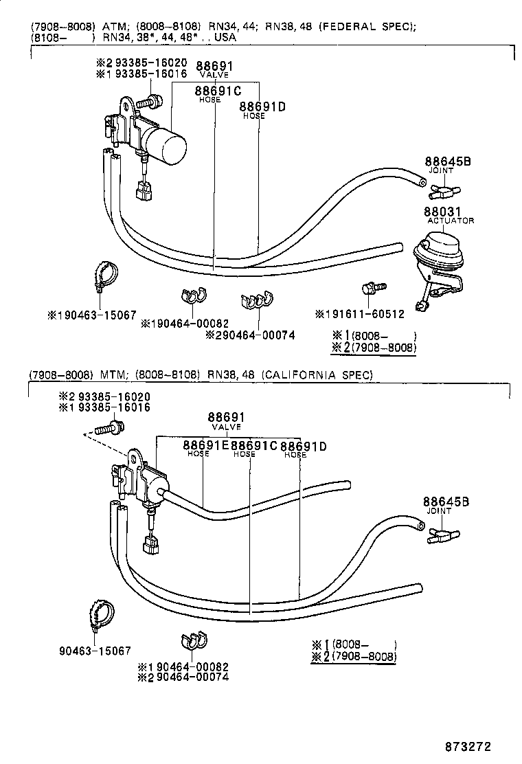 88690-95112 VALVE, MAGNET (FOR IDLE UP DEVICE) product image
