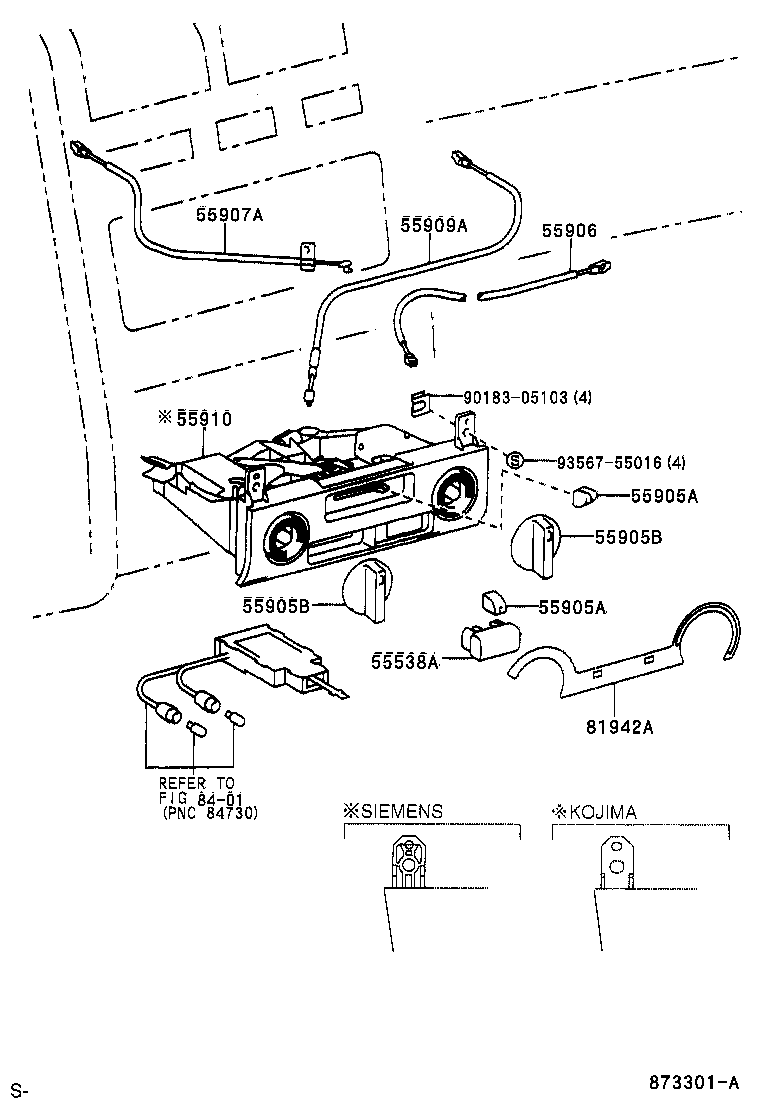 55844-05020 DUCT, HEATER TO REGISTER, NO.2 product image