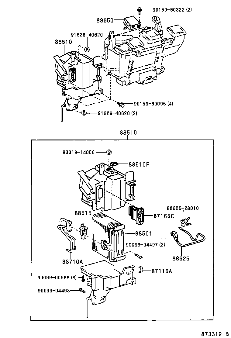 87165-37010 CONTROL, BLOWER MOTOR product image
