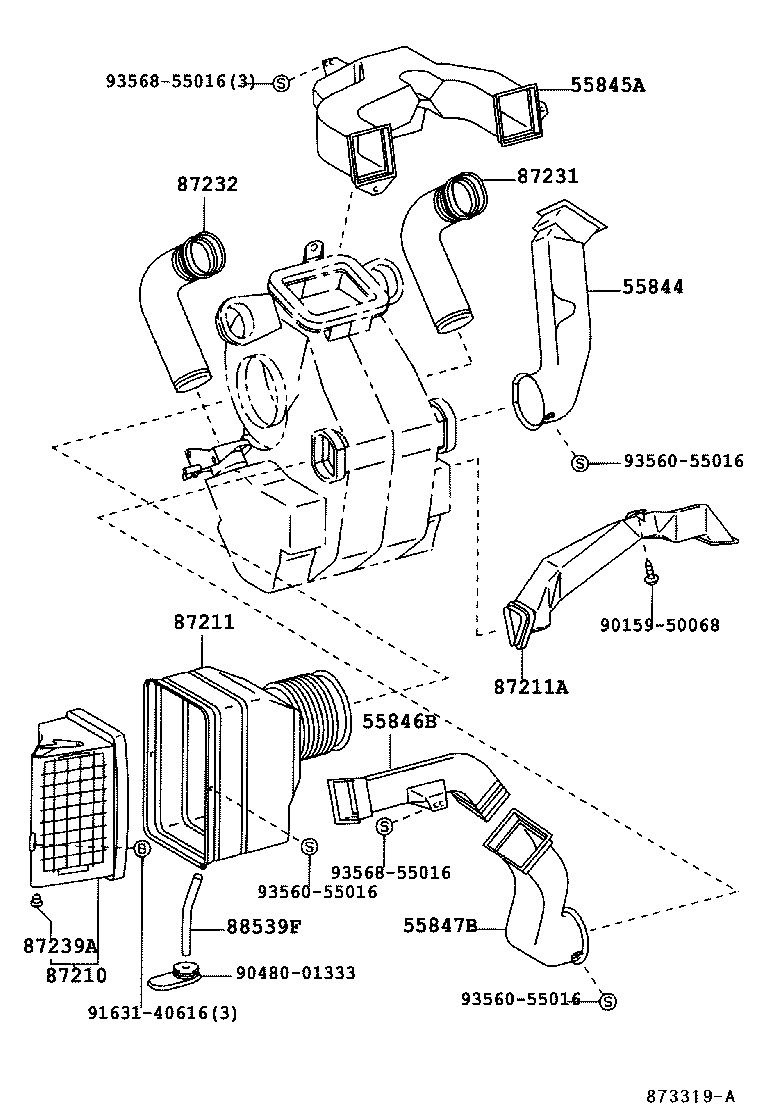 55910-27010 CONTROL ASSY, HEATER OR BOOST VENTILATOR product image