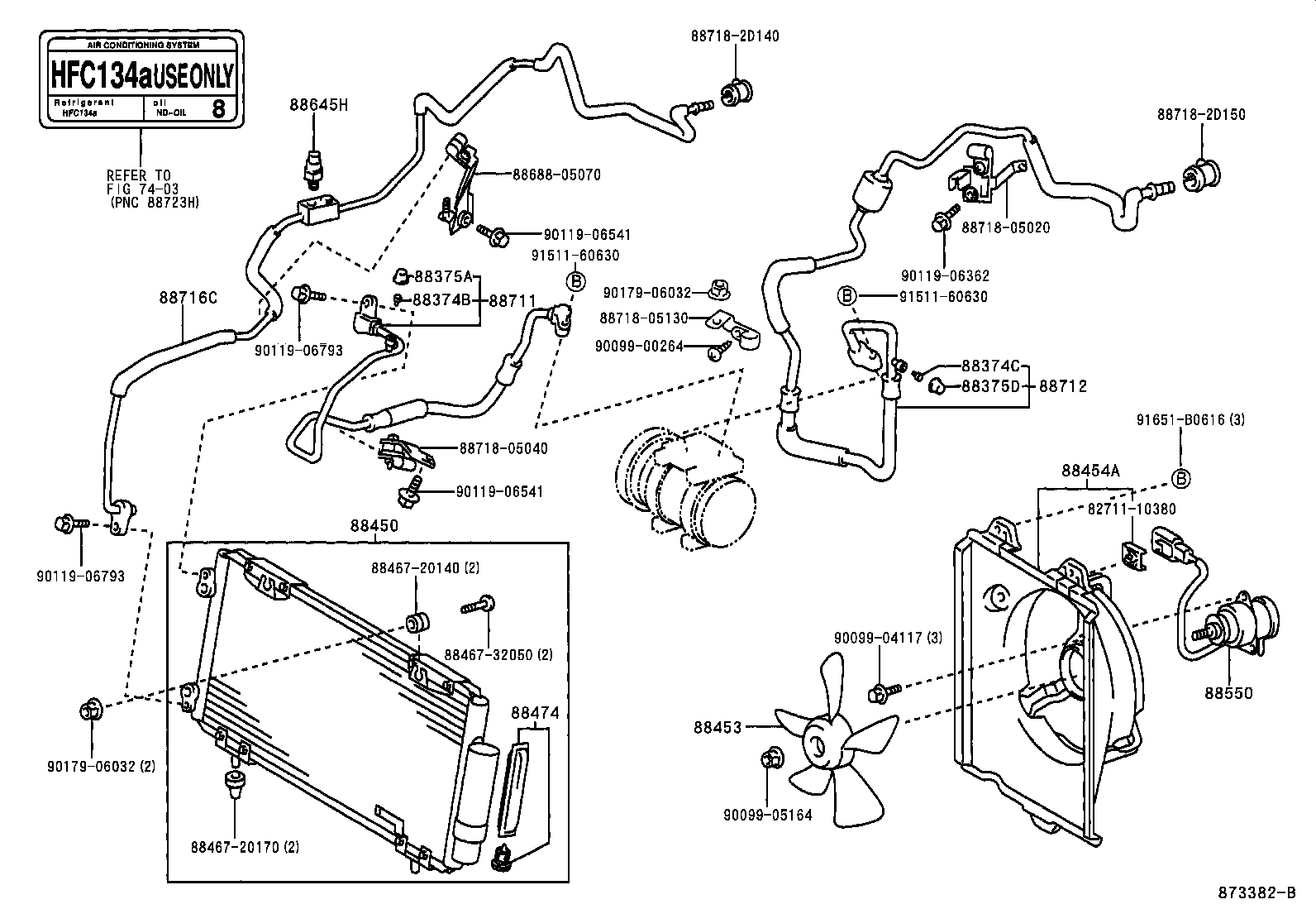 16363-27010 MOTOR ASSY, BLOWER (FOR CONDENSER) product image