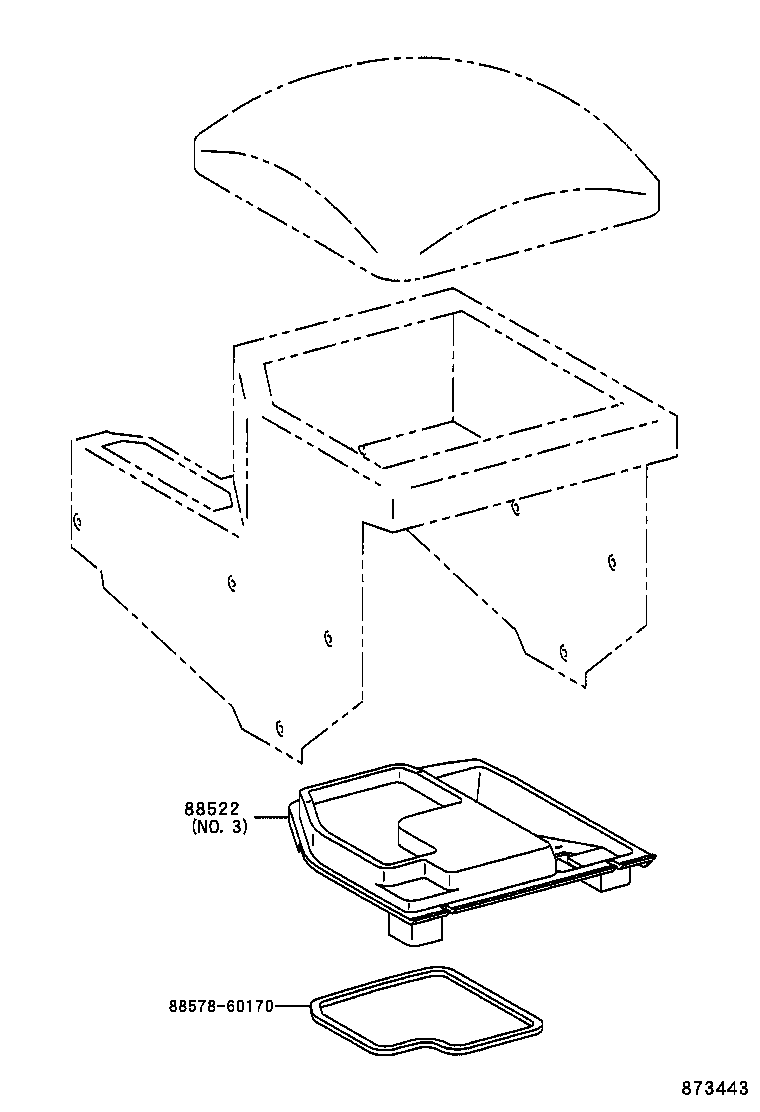 87138-60060 RESISTOR, BLOWER (REAR) product image