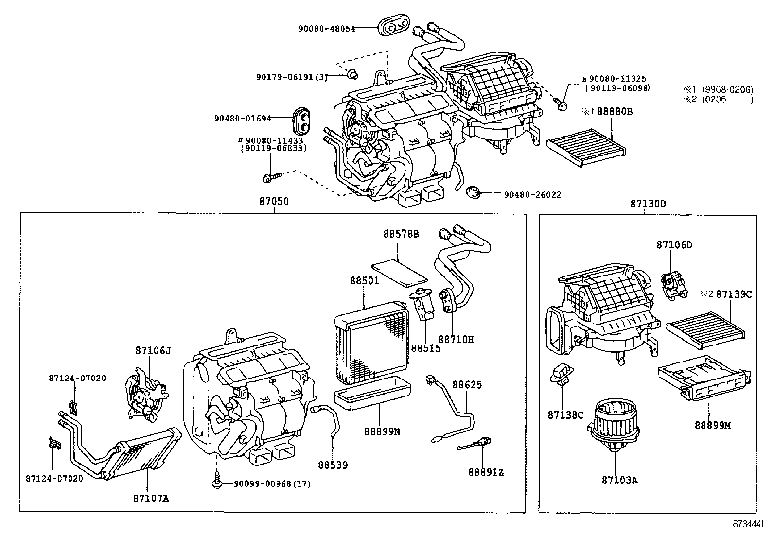 87130-07050 BLOWER ASSY product image