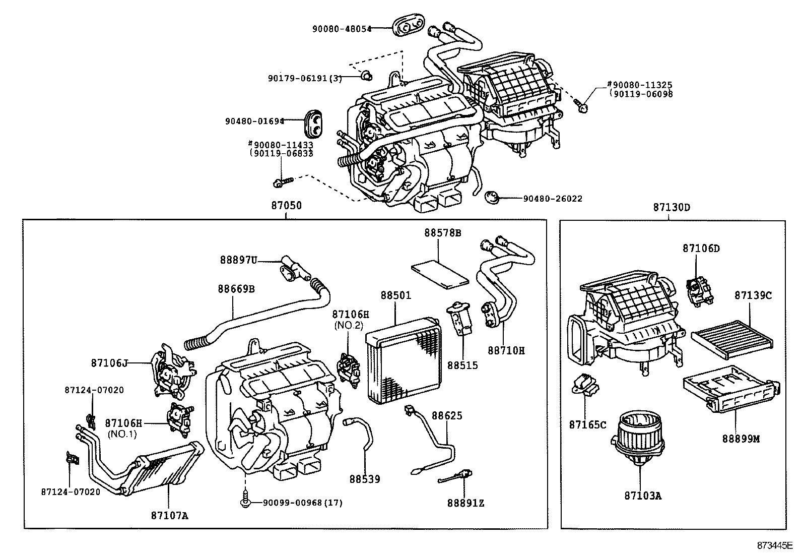 87130-07050 BLOWER ASSY product image