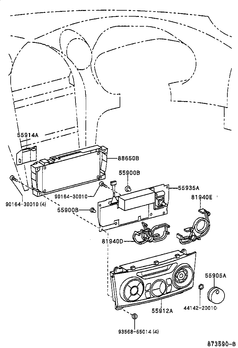 55844-20360 DUCT, HEATER TO REGISTER, NO.2 product image
