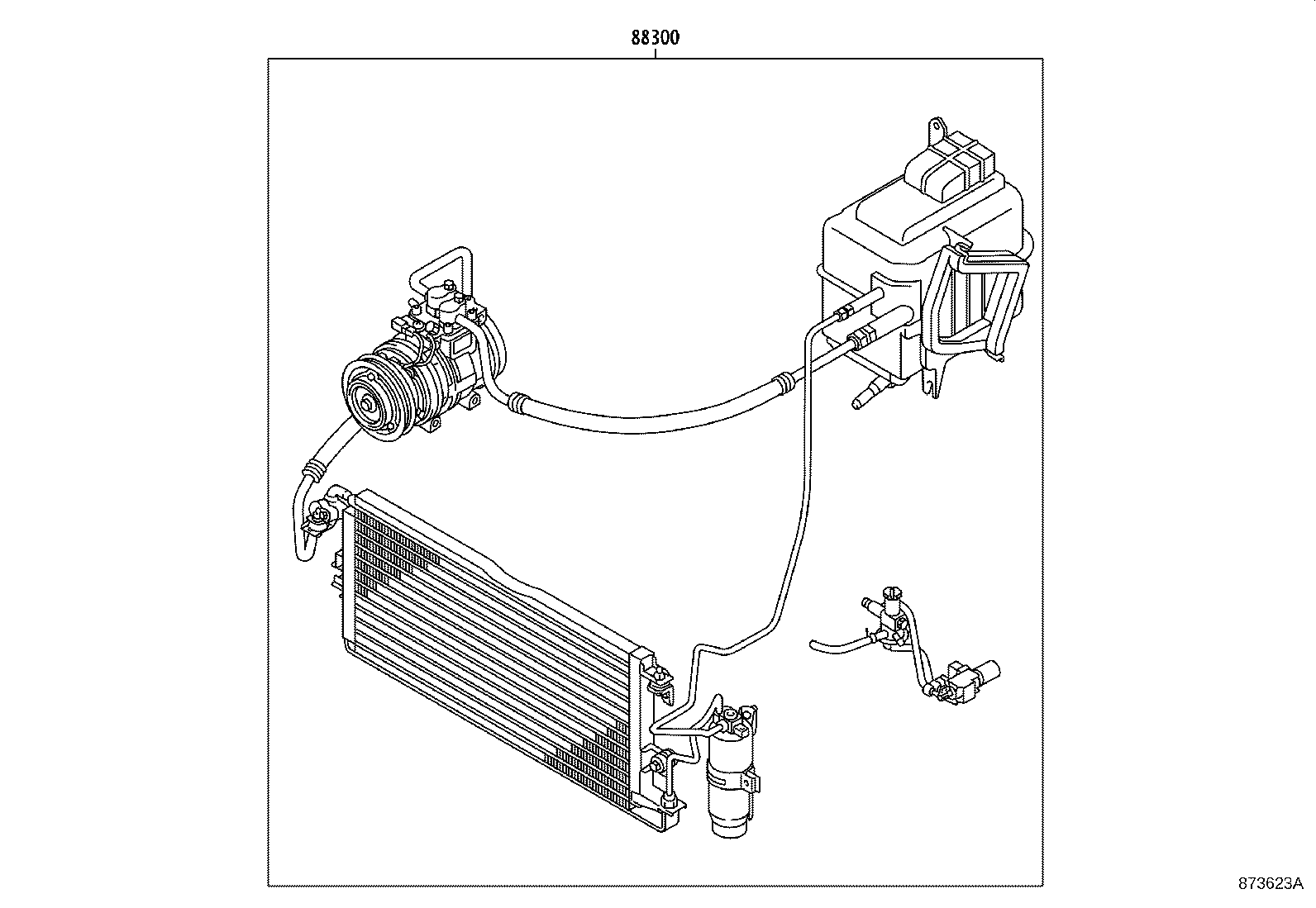88300-43130 COOLER & ACCESSORY ASSY product image