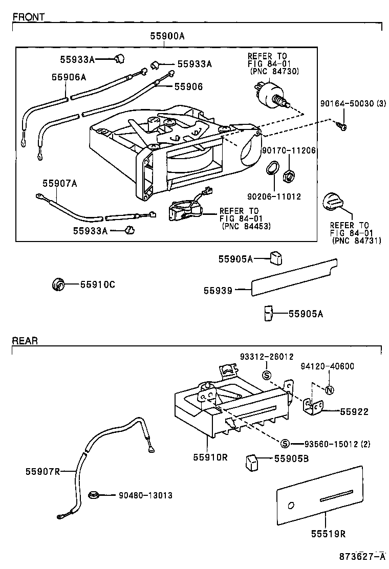 55844-65020 DUCT, HEATER TO REGISTER, NO.2 product image