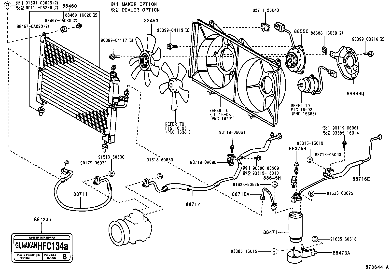 88473-0A020 HOLDER, RECEIVER product image