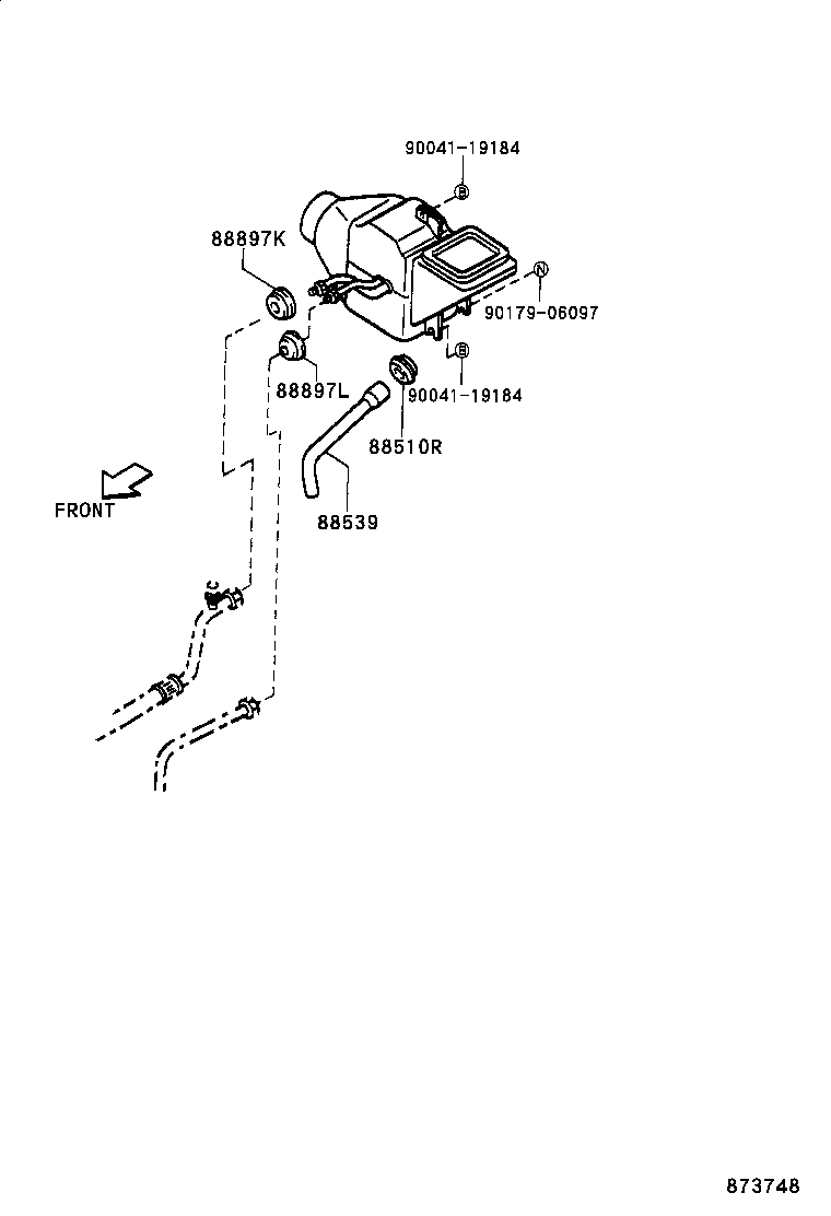 88515-87401 VALVE, COOLER EXPANSION product image