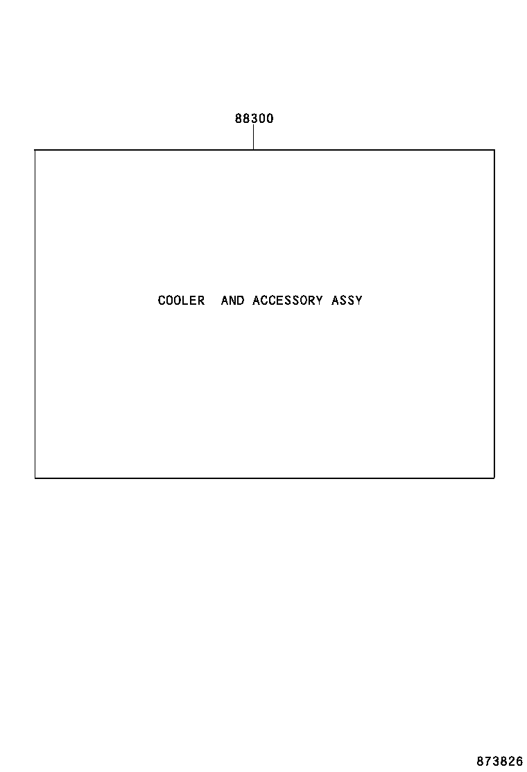 88300-17430 COOLER & ACCESSORY ASSY product image