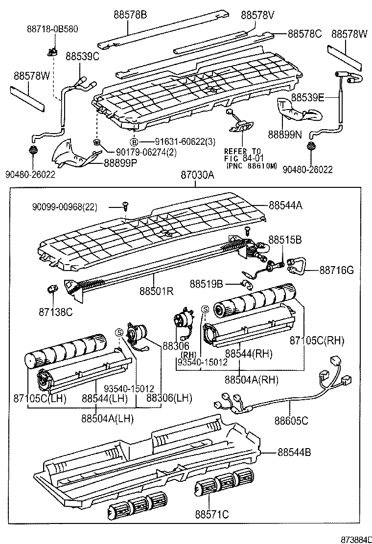 87138-0B050 RESISTOR, BLOWER product image