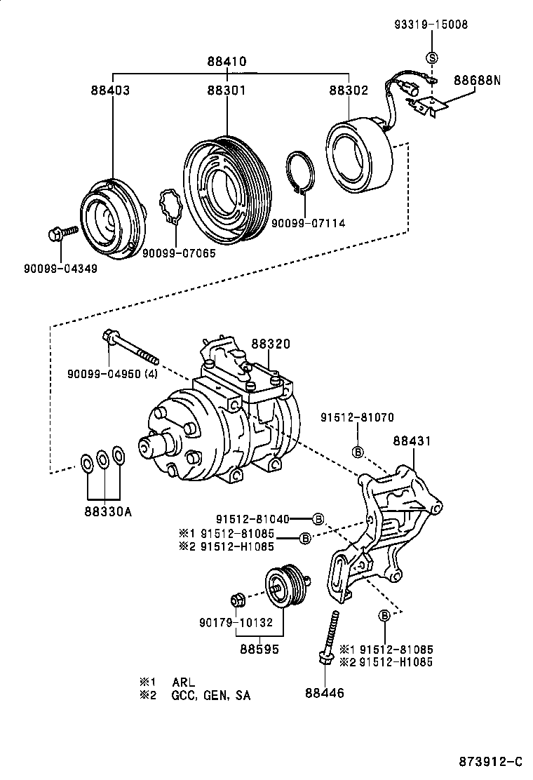 88371-35280 VALVE, SUCTION product image