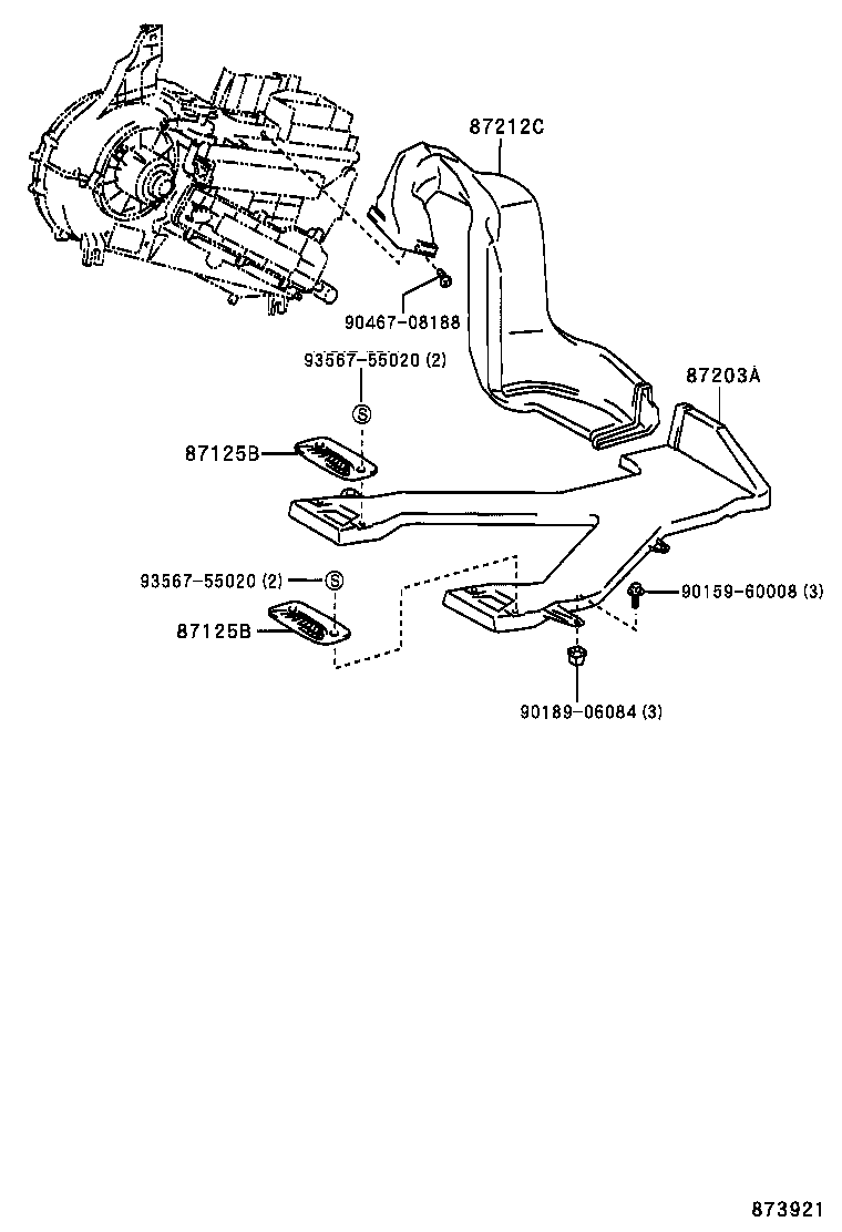 55902-28280 PANEL SUB-ASSY, AIR CONDITIONER product image