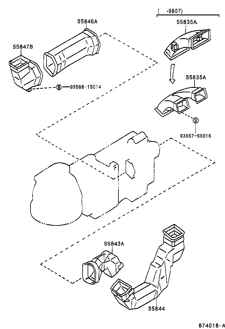 55519-35320 PLATE, HEATER CONTROL NAME product image
