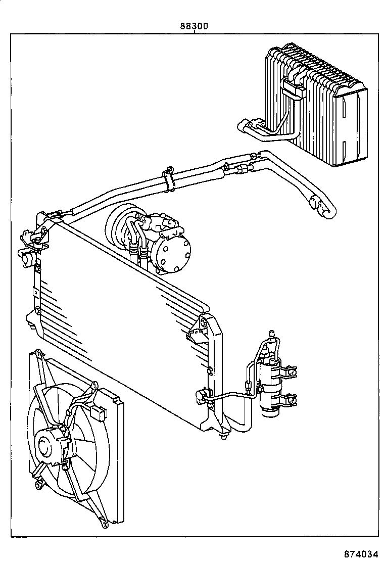 88300-2Y050 COOLER & ACCESSORY ASSY product image
