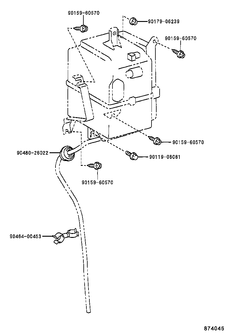 88515-0B010 VALVE, COOLER EXPANSION product image